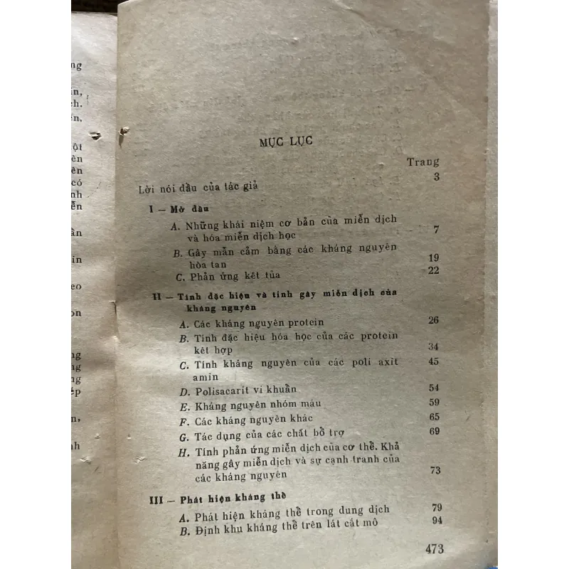 Hóa miễn dịch học và sinh tổng hợp kháng thể, hơn 400 trang -1977 799008