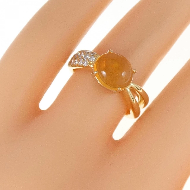 Nhẫn Opal K18YG 1.560CT 672314