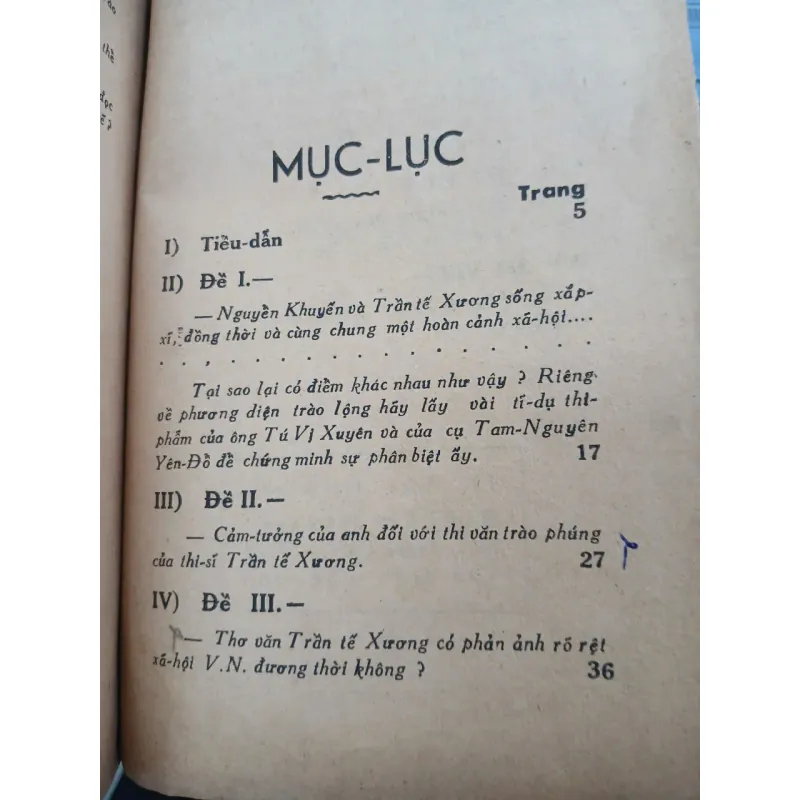 LUẬN ĐỀ VỀ TRẦN TẾ XƯƠNG 697963
