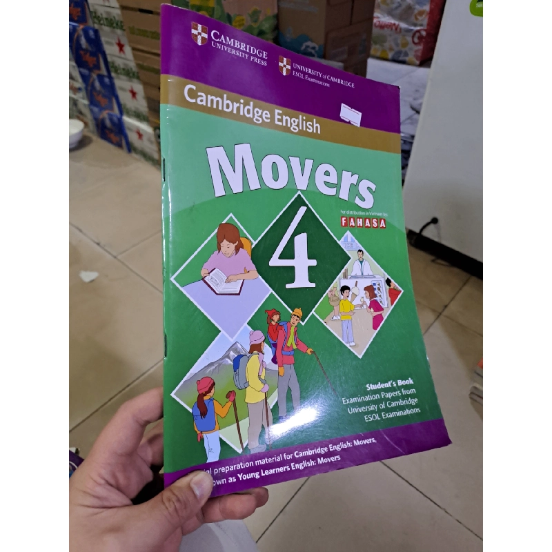 Mover 4 Cambridge English mới 90% chưa viết HCM0808 HỌC NGOẠI NGỮ 527117