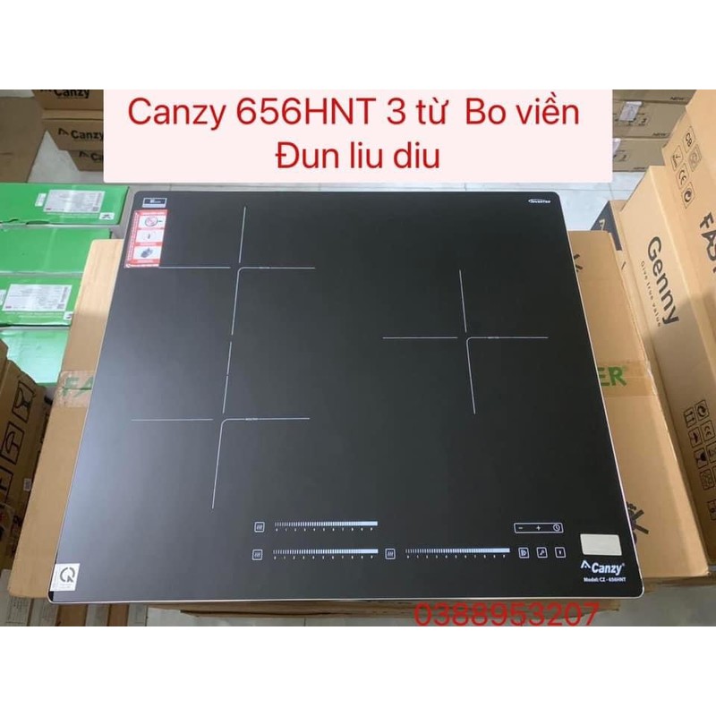 Bếp từ 3 Canzy 656HNT Bo viền Đun Liu diu công suất nhỏ 191813