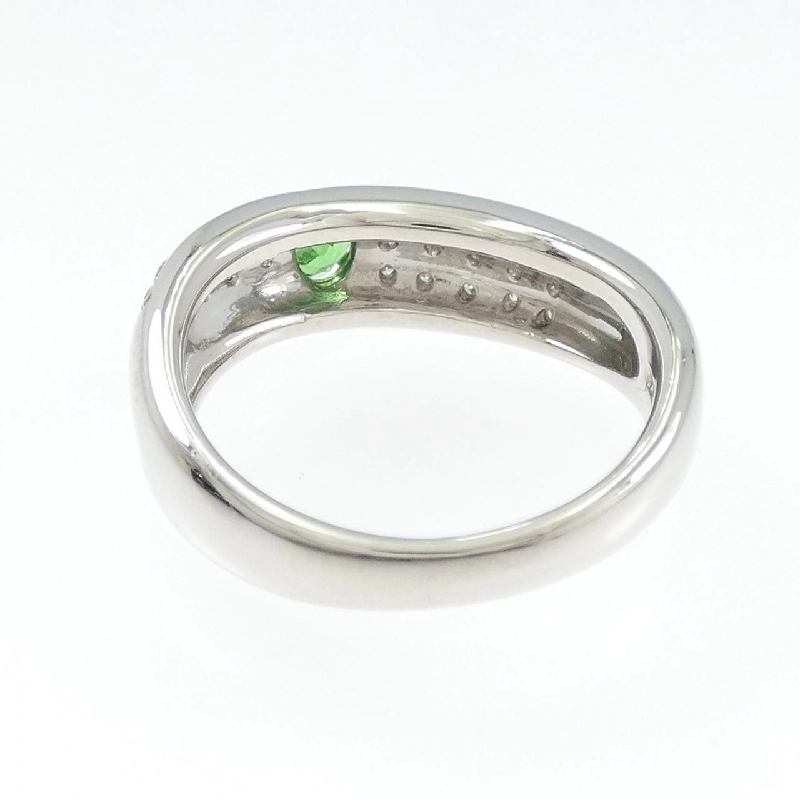 Nhẫn Garnet Xanh PT900 0.177CT - Hàng hiệu Chính hãng 853213