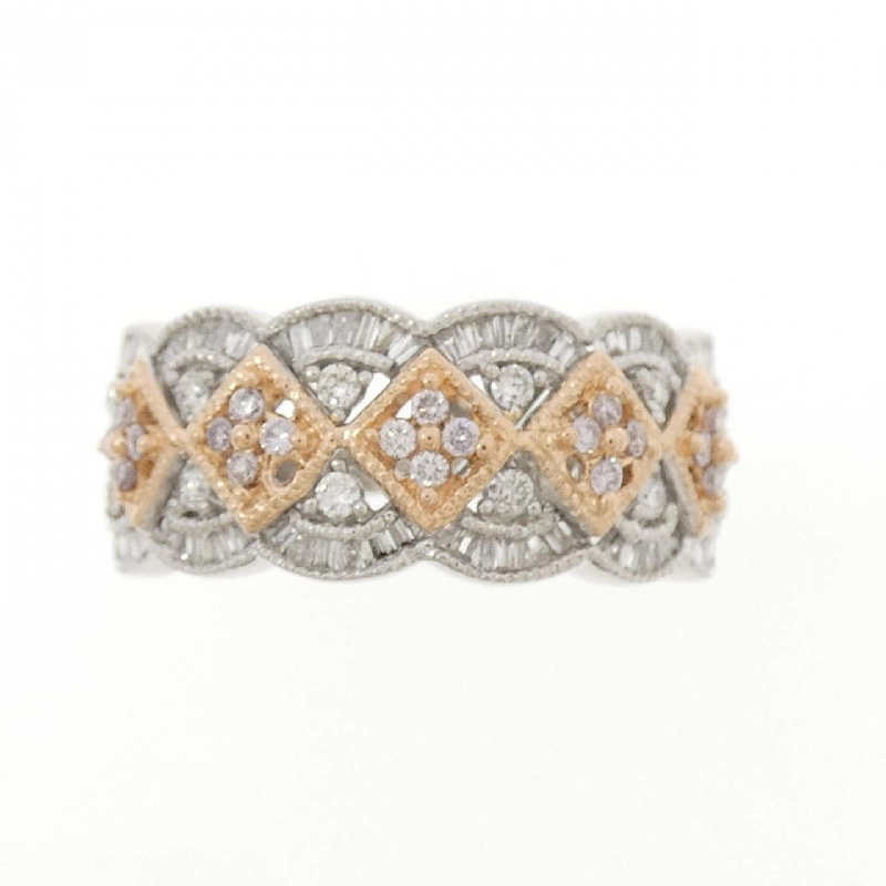 Nhẫn kim cương K18YG/K18PG 0.43CT - Hàng hiệu Authentic 855033