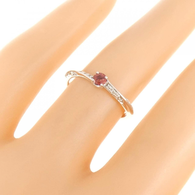 Nhẫn Garnet K10WG 667478