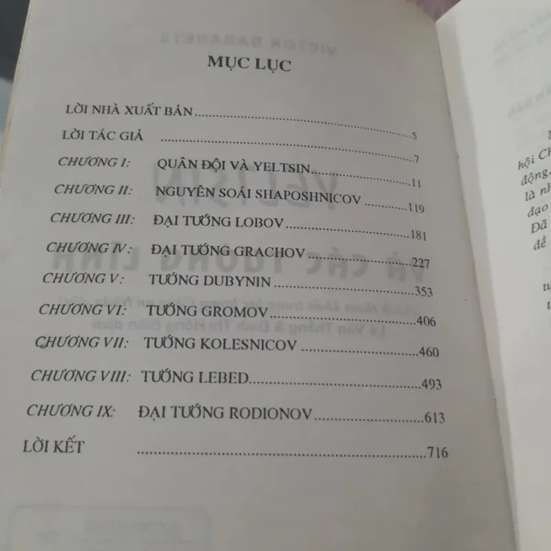 YELTSIN & CÁC TƯỚNG LĨNH 1022808