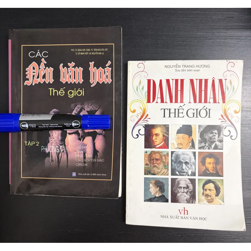 Combo 2 cuốn tri thức Văn hoá và Danh nhân thế giới 925696