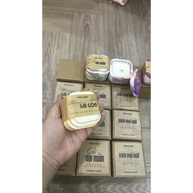 Nến thơm sáp nành local 50gr 735701