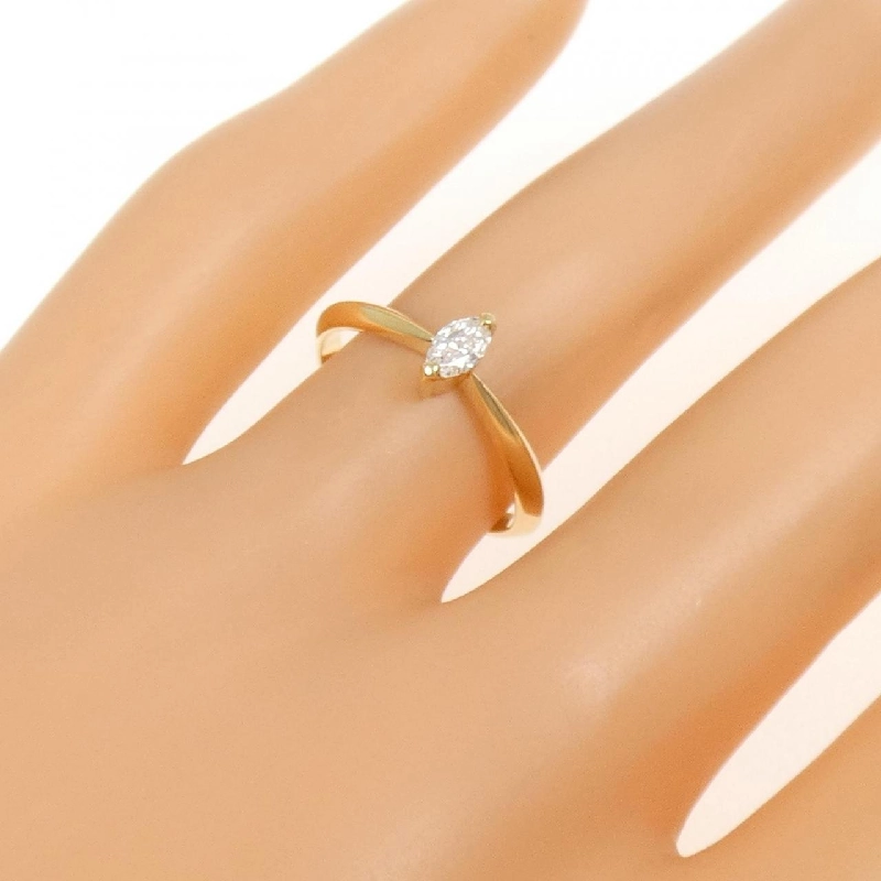 Nhẫn kim cương K18YG 0.15CT 667156