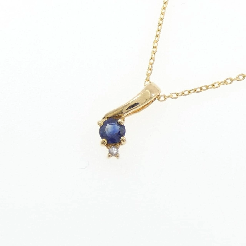 K18YG Sapphire Necklace - Hàng hiệu Authentic 856112