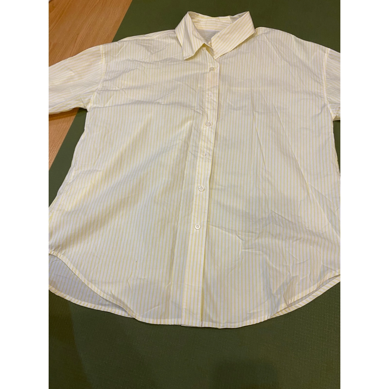 Sơ mi kẻ oversized 524165