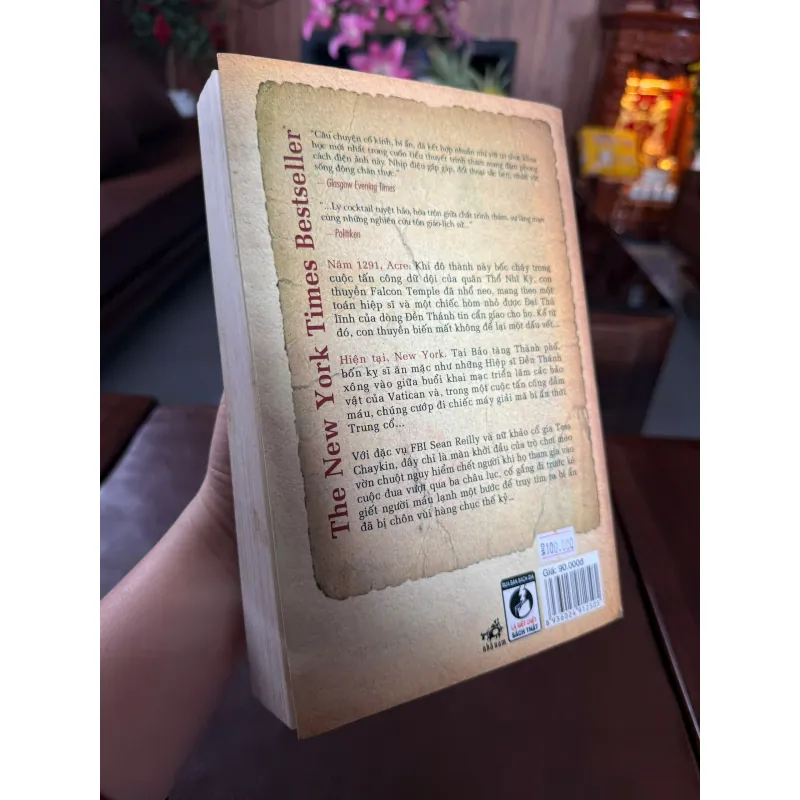 Nhật Ký Bí Mật Của Chúa – Raymond Khoury | Tiểu thuyết trinh thám tôn giáo hấp dẫn 972111