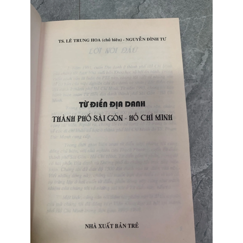 Từ điển địa danh thành phố Sài Gòn - Hồ Chí Minh 276796