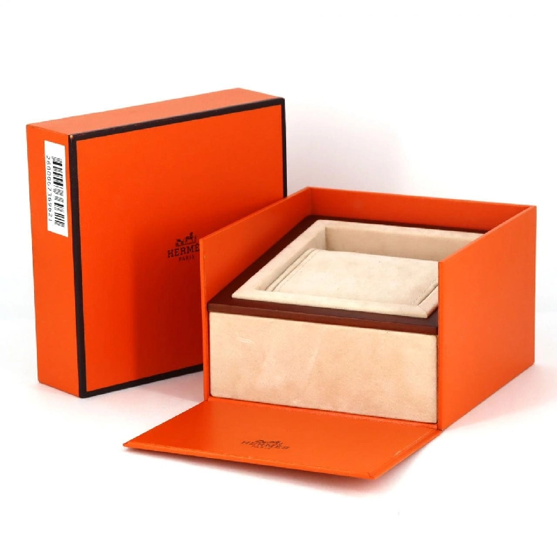 Hàng hiệu Authentic - Đồng hồ Hermès Cape Cod Tonneau Double Tour CT1.710 SS Quartz 880185