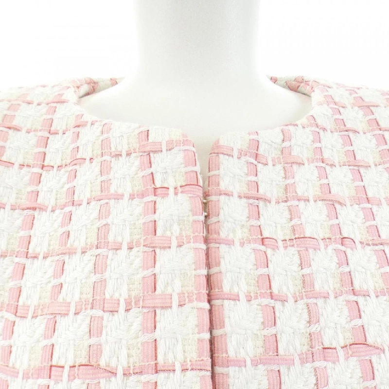 Jacket không cổ CHANEL P72571V64183 - Hàng hiệu Authentic 809669