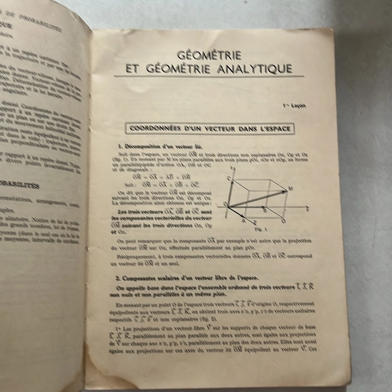 GÉOMÉTRIE et éléments de probabilités - 1966s 509888