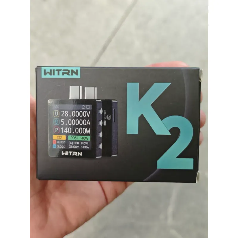 Thiết bị đo công suất sạc USB tester WITRN K2 933993