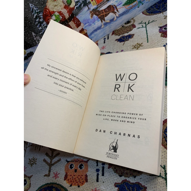 Sách ngoại văn Work Clean - Dan Charnas, Mới, Freeship 332145