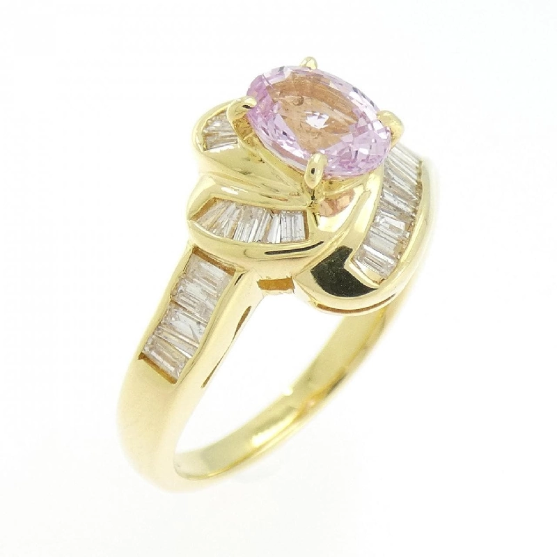 Nhẫn Sapphire K18YG 1.083CT - Hàng hiệu Chính hãng 850648