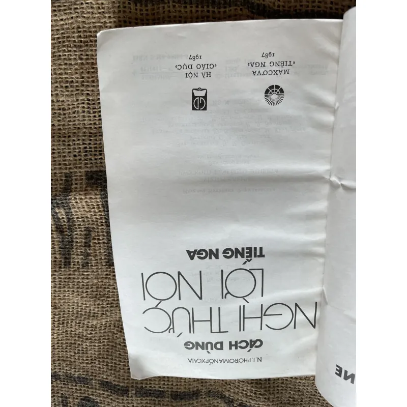 Nghi thức lời nói tiếng Nga - N. I. PHOROMANỐPXCAIA 1004226