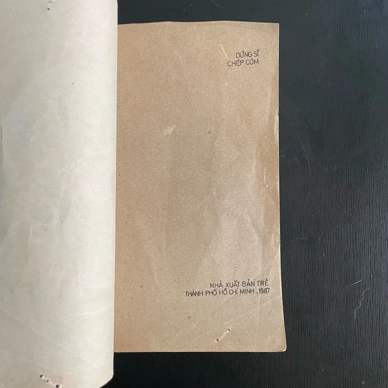 II Tựa sách: Dũng Sĩ Còm - Phùng Quán - 1987 466275