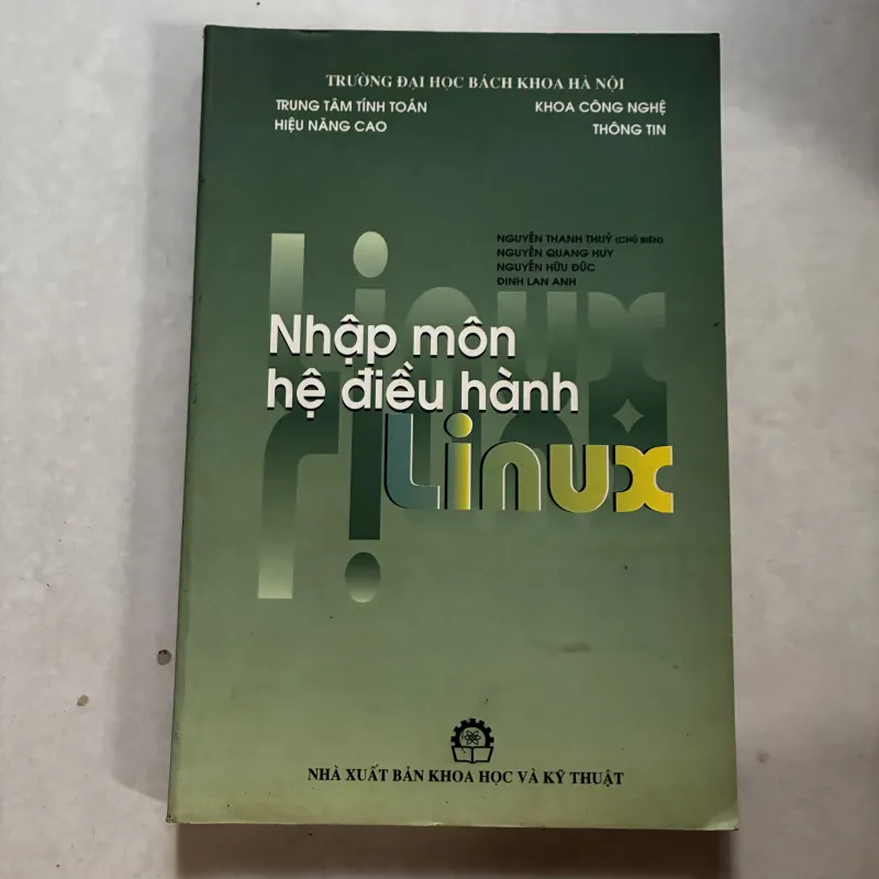 Nhập môn hệ điều hành Linux 1006792