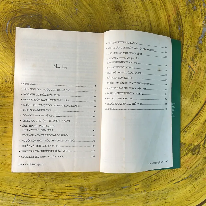 GIỌT NƯỚC TRONG LÁ SEN - KHUẤT BÌNH NGUYÊN 989947