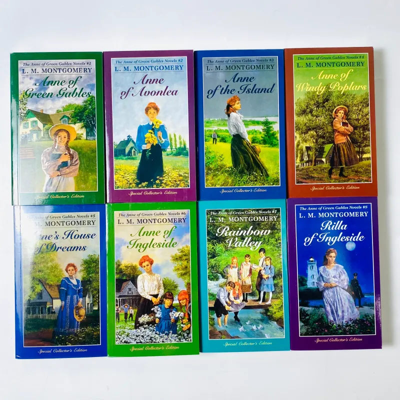Truyện - Anne of Green Gables Complete - No box 8 books 426880