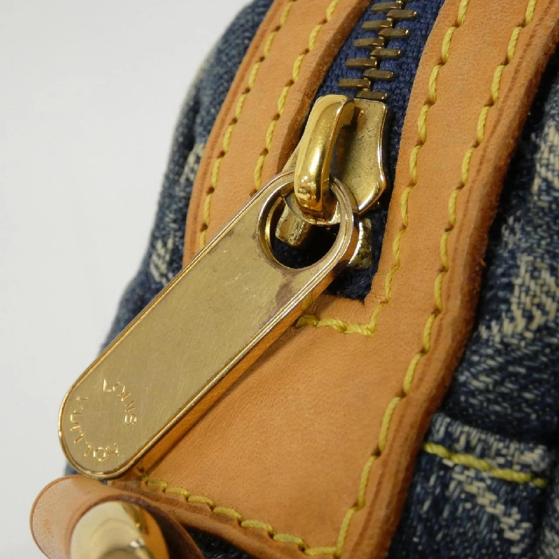 【Vintage】Túi máy ảnh Louis Vuitton Monogram Denim M95348 Túi đeo vai 613490