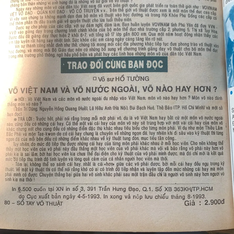 Việt võ đạo, Vovinam  713170