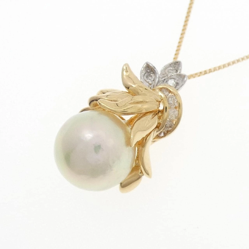 Dây chuyền ngọc trai Akoya 9.7mm 750YG/750WG/K18 - Hàng hiệu Chính hãng 857790