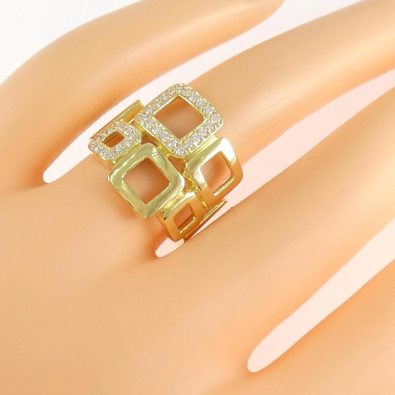 Nhẫn kim cương K18YG 0.33CT - Hàng hiệu chính hãng 850731