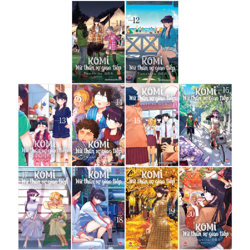 Combo Manga - Komi - Nữ Thần Sợ Giao Tiếp: Tập 11 - 20 (Bộ 10 Tập) - Tomohito Oda 743823