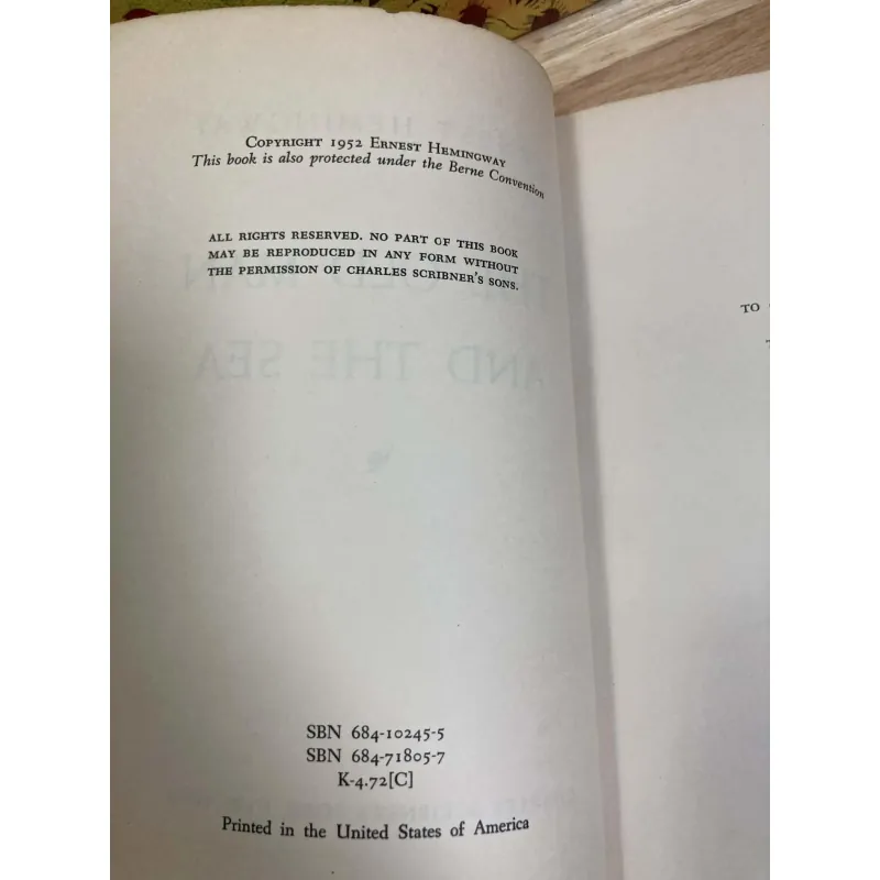 The Old Man And The Sea - Ernest Hemingway 974716