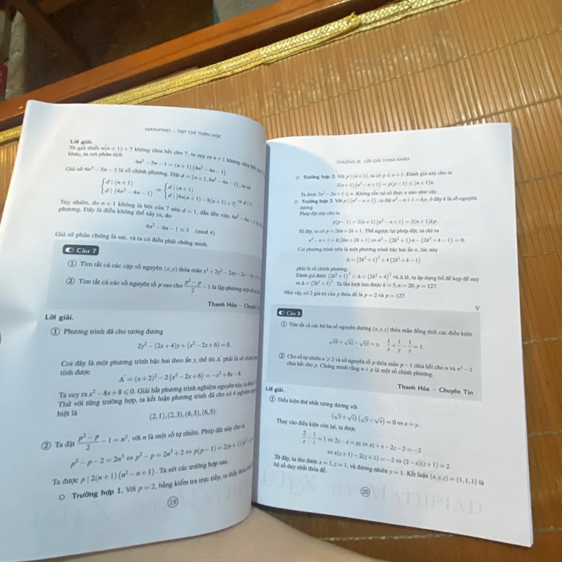Các bài toán số học tuyển chọn từ các để tuyển sinh môn toán 447141