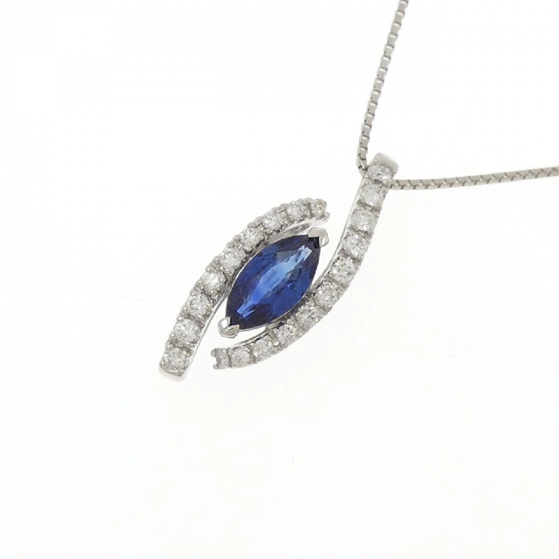 Dây chuyền Sapphire PT900/PT850 0.95CT - Hàng hiệu Chính hãng 861721