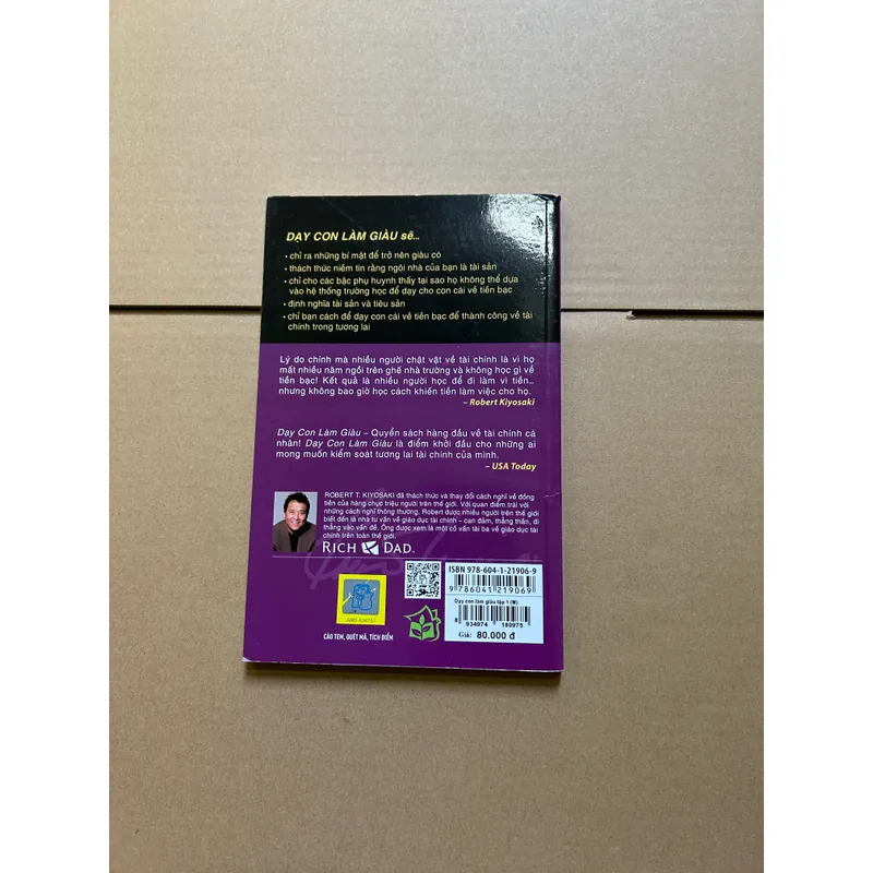 Dạy con làm giàu 1 - để không có tiền vẫn tạo ra tiền 731488