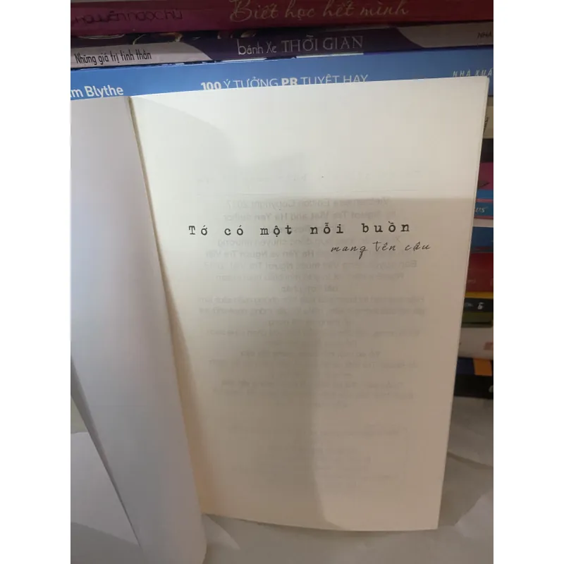 Tớ có một nỗi buồn mang tên cậu - Hạ Yên 760677