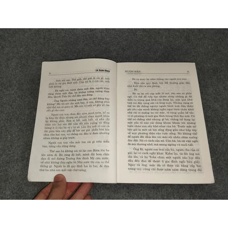 MUỘN MẰN - LÊ XUÂN KHOA 588782