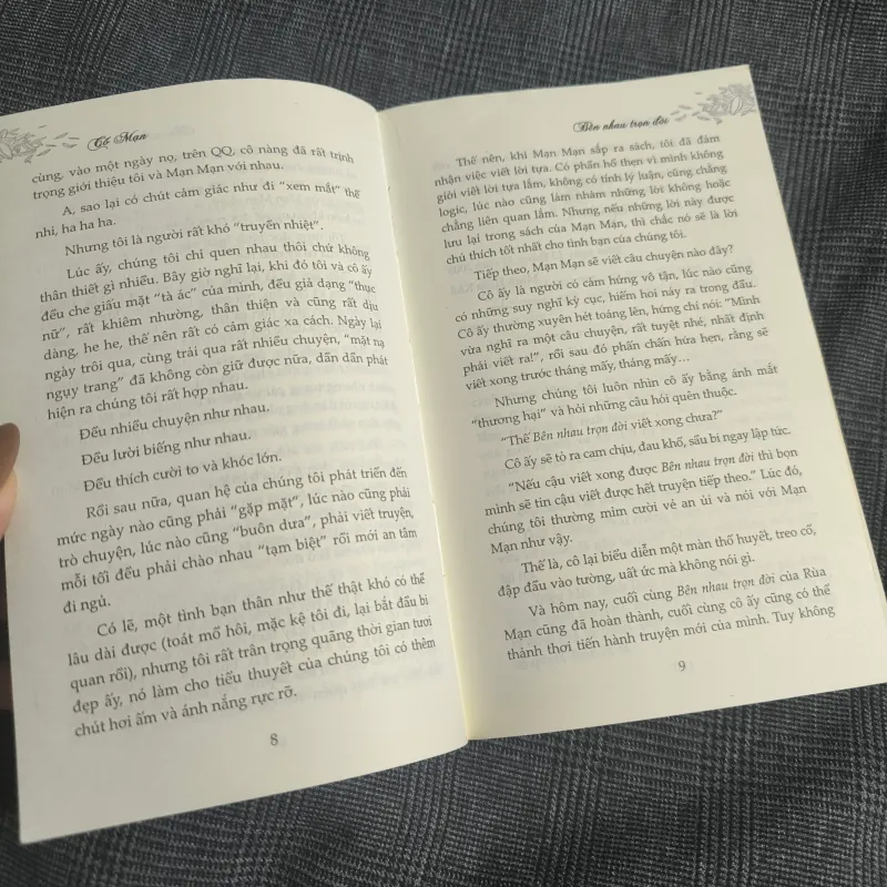 Bên nhau trọn đời - Cố Mạn - Giá bìa 75k 755641