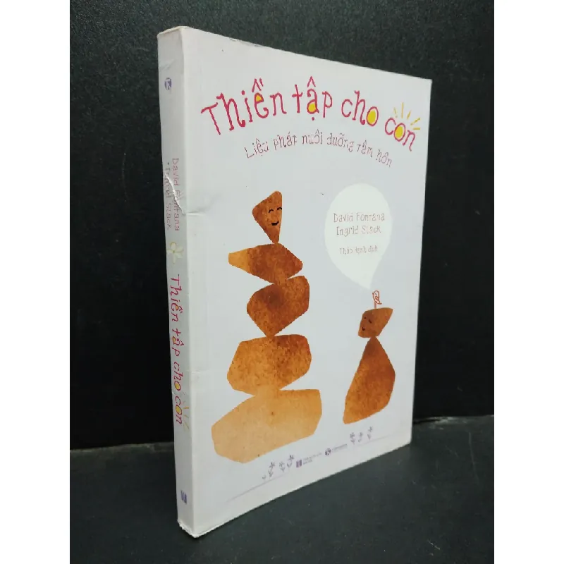 [Sách Cũ SCGR] Thiền tập cho con David Fontana và Ingrid Slack 2019 mới 70% rách gáy tróc gáy bẩn bìa HCM0805 kỹ năng 677342