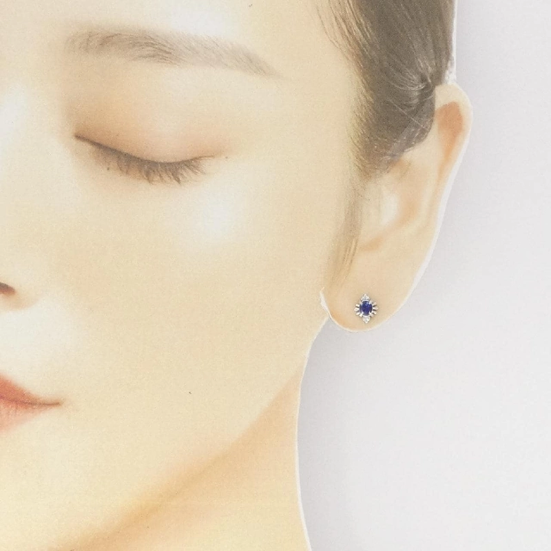 PT900 Bông tai Sapphire - Hàng hiệu Chính hãng 870788