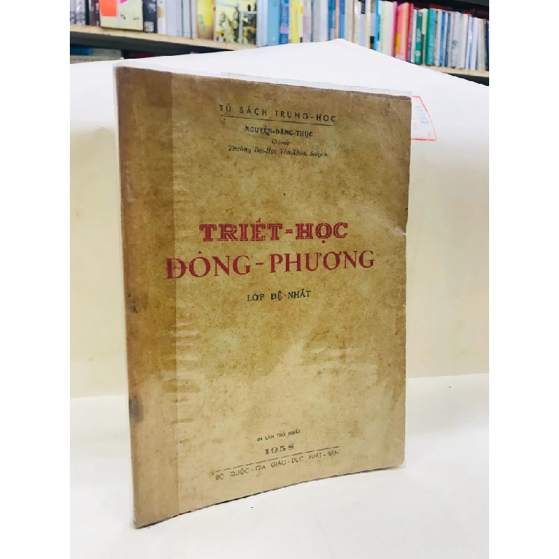 TRIẾT HỌC ĐÔNG PHƯƠNG - NGUYỄN ĐĂNG THỤC 128784