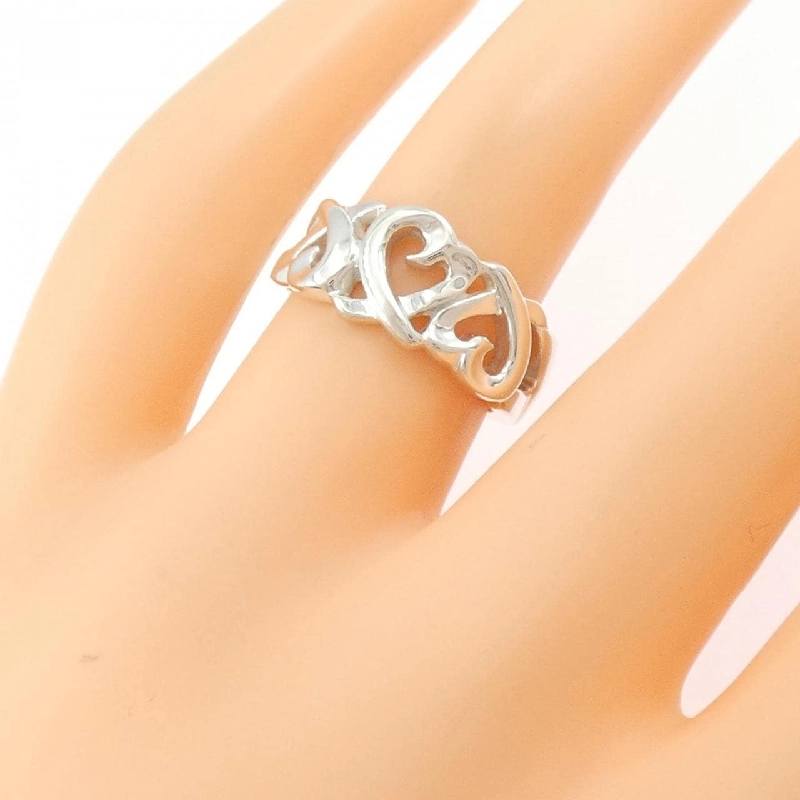 Nhẫn Tiffany Triple Loving Heart - Hàng hiệu Authentic 836097