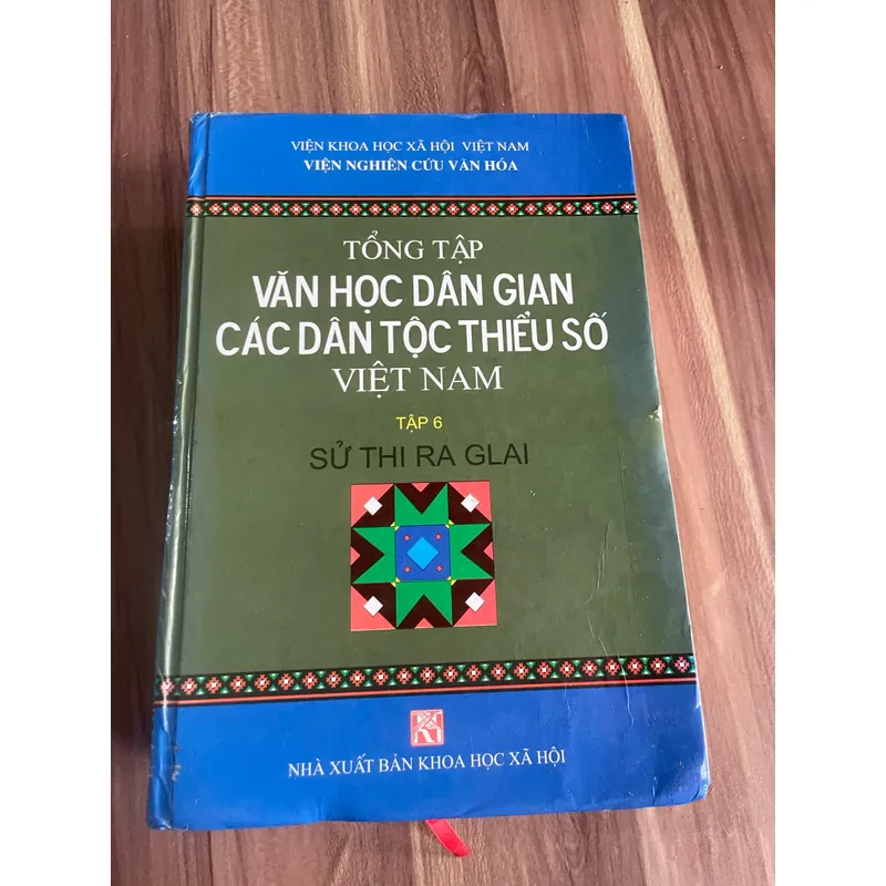 Sử thi Gia Rai , 1600 trang, khổ lớn, bìa cứng  594724