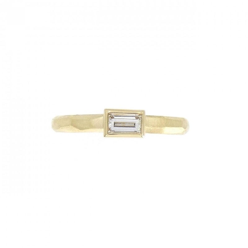 Nhẫn kim cương K18YG 0.22CT 671541