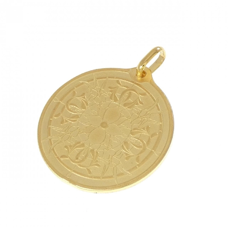 999.9YG(枠) Đồng xu Mặt dây chuyền - Hàng hiệu Authentic 864337