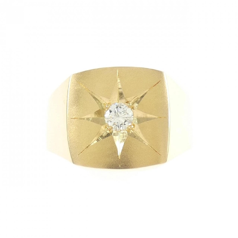 Nhẫn kim cương 750YG 0.13CT - Hàng hiệu Authentic 848393