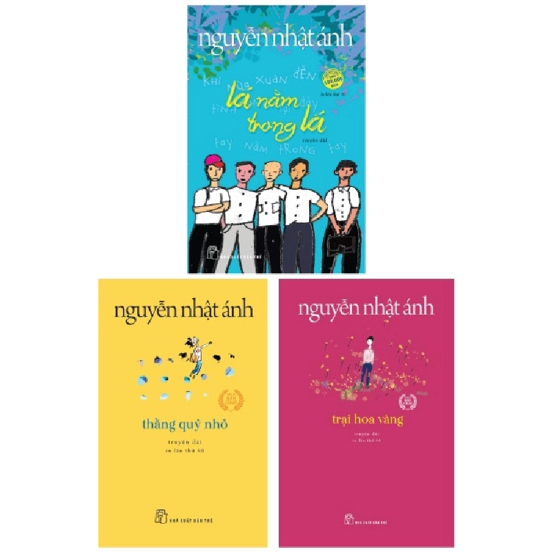Combo Sách Trại Hoa Vàng (Truyện Dài) + Lá Nằm Trong Lá + Thằng Quỷ Nhỏ (Bộ 3 Cuốn) (2022) - Nguyễn Nhật Ánh 744493