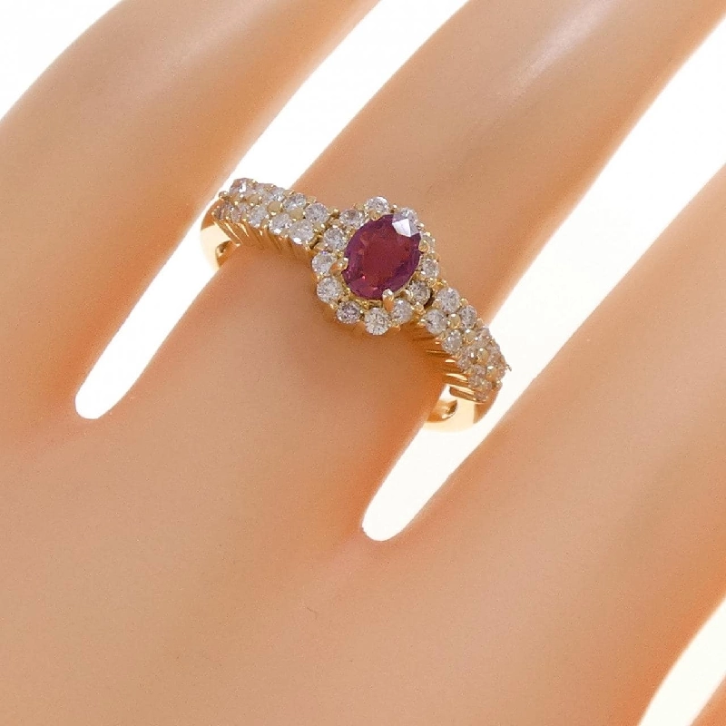 Nhẫn Ruby K18YG 0.35CT - Hàng hiệu Chính hãng 849560