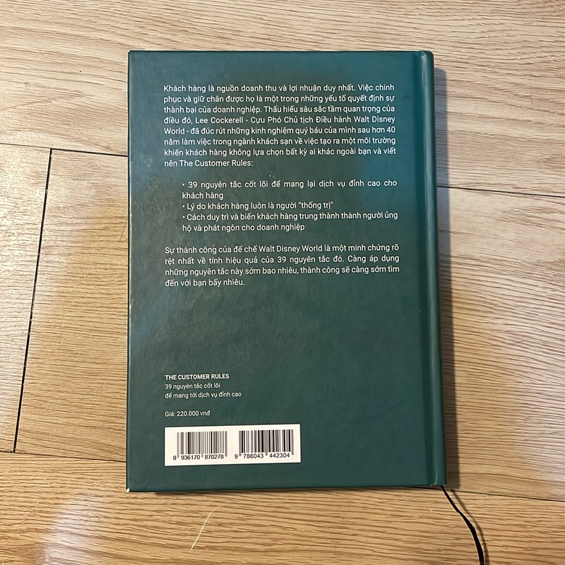 The customer rules - 39 nguyên tắc để mang tới dịch vụ đỉnh cao - Lee Cockerell 478695